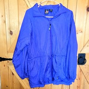 USA OLYMPICS X JC PENNEY Vintage Windbreaker purple small